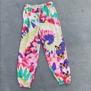 Dyed Tie jogger sweatpants